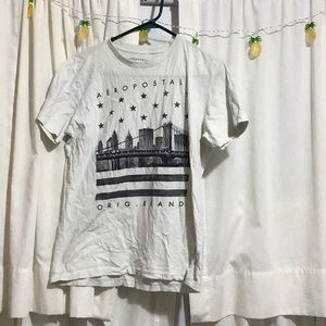 Aeropostale white t shirt